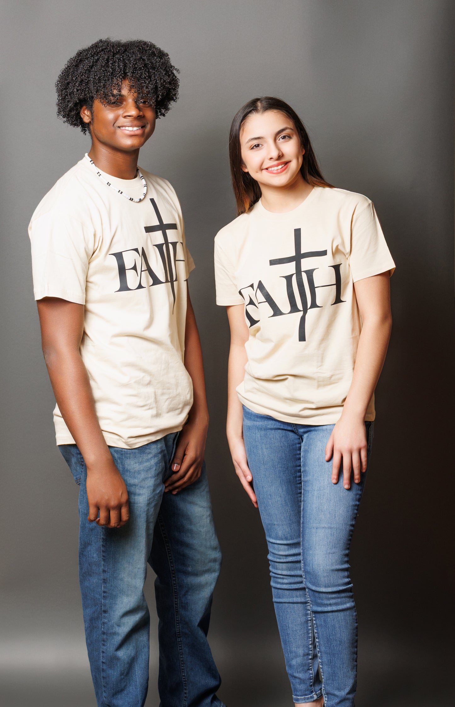 Couples FAITH Unshaken Tee