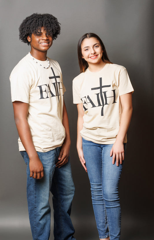 Couples FAITH Unshaken Tee