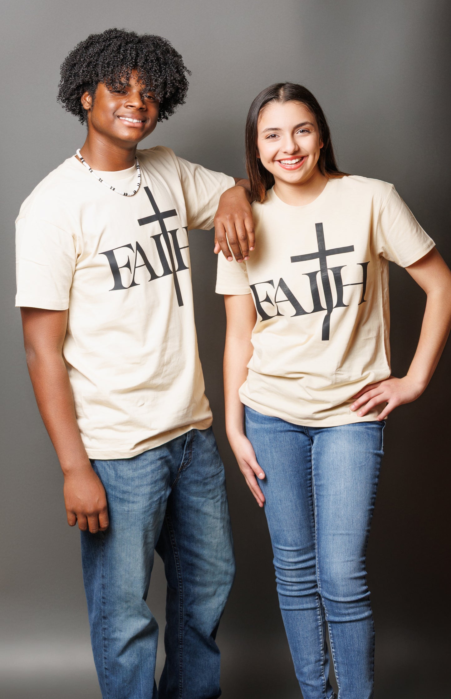 Couples FAITH Unshaken Tee